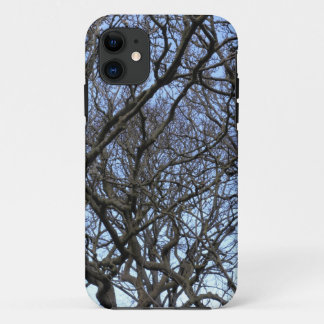 Funda Para iPhone 11 Las ramas de la Magnolia de Invierno a principios 