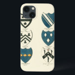 Funda Para iPhone 13 Las rejas familiares de varias casas inglesas<br><div class="desc">Una gran impresión de varios crestas familiares para un par de casas inglesas. Pueden ver los apellidos de cada escudo más la ciudad en la que vivieron. Si usted tiene afinidad por la historia inglesa,  esta es la compra perfecta para usted!</div>