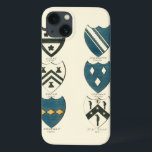 Funda Para iPhone 13 Las rejas familiares de varias casas inglesas<br><div class="desc">Una gran impresión de varios crestas familiares para un par de casas inglesas. Pueden ver los apellidos de cada escudo más la ciudad en la que vivieron. Si usted tiene afinidad por la historia inglesa,  esta es la compra perfecta para usted!</div>