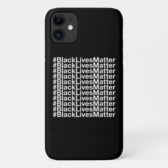 Funda De Case-Mate Para iPhone Las vidas negras importan (Reverso)