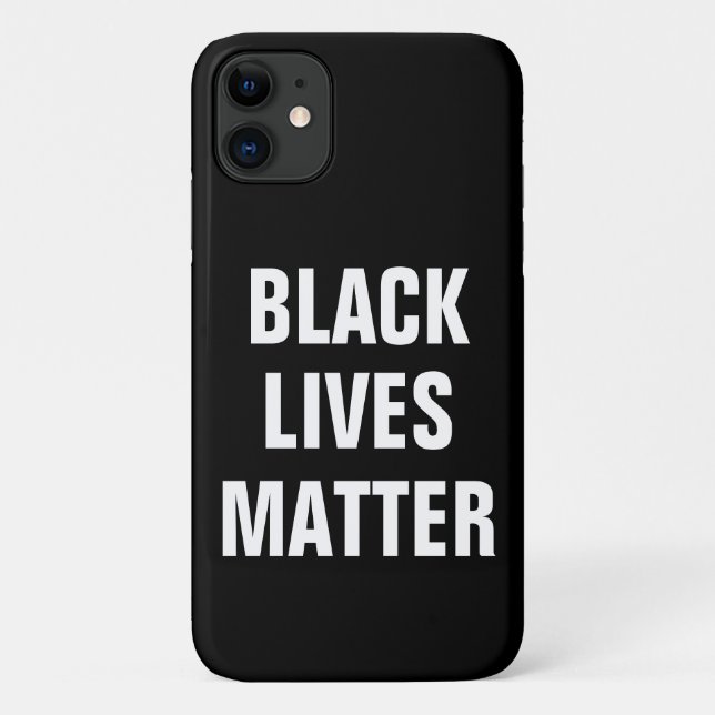 Funda De Case-Mate Para iPhone Las vidas negras importan (Reverso)