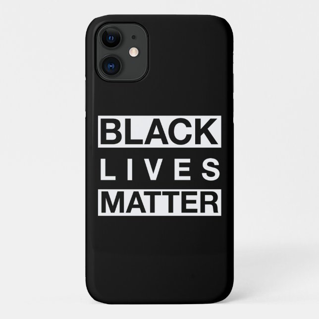 Funda De Case-Mate Para iPhone Las vidas negras importan (Reverso)