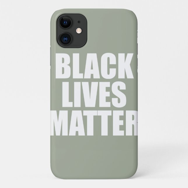 Funda De Case-Mate Para iPhone Las vidas negras importan (Reverso)