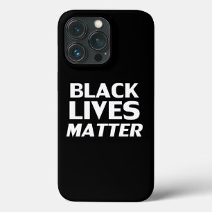 Funda Para iPhone 13 Pro Las vidas negras importan de la tipografía moderna
