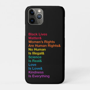 Funda Para iPhone 11 Pro Las vidas negras importan los derechos de las muje