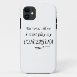 Funda Para iPhone 11 Las voces de Concertina dicen que hay que jugar
