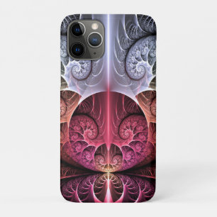 Funda Para iPhone 11 Pro Latido, Arte Fractal de Fantasía Surrealista Abstr