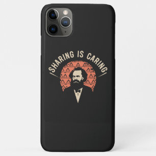 Funda Para iPhone 11 Pro Max Laugh con memes de Karl Marx - Compartir es preocu