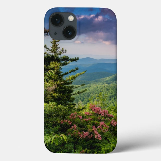 Funda De Case-Mate Para iPhone Laurel de la montaña al amanecer (Reverso)