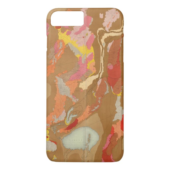 Funda De Case-Mate Para iPhone Lavabo de Nevada geológico (Reverso)