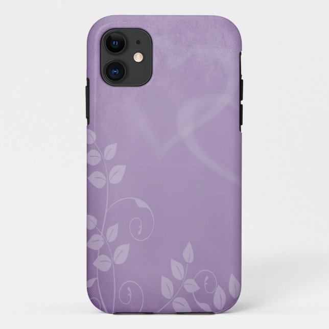 Funda De Case-Mate Para iPhone Lavanda Vintage (Reverso)