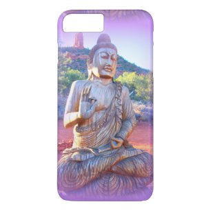 Funda Para iPhone 8 Plus/7 Plus lavender aura buddha