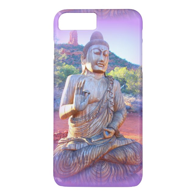 Funda De Case-Mate Para iPhone lavender aura buddha (Reverso)