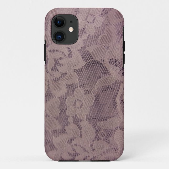 Funda De Case-Mate Para iPhone Lavender Lace (Reverso)