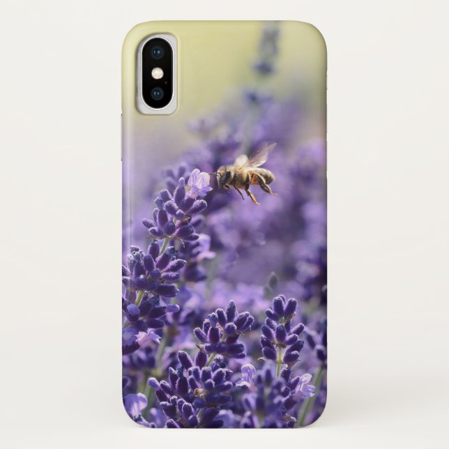 Funda De Case-Mate Para iPhone Lavender y Honey Bee (Reverso)