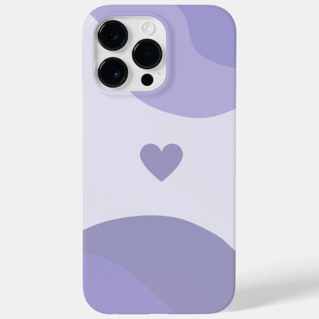 Funda De Case-Mate Para iPhone Lavendor mínimo (Reverso)