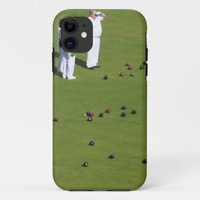 Funda De Case-Mate Para iPhone Lawn Bowls England (Reverso)