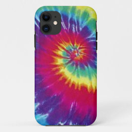Funda Para iPhone 11 Lazo del cielo del Hippie teñido