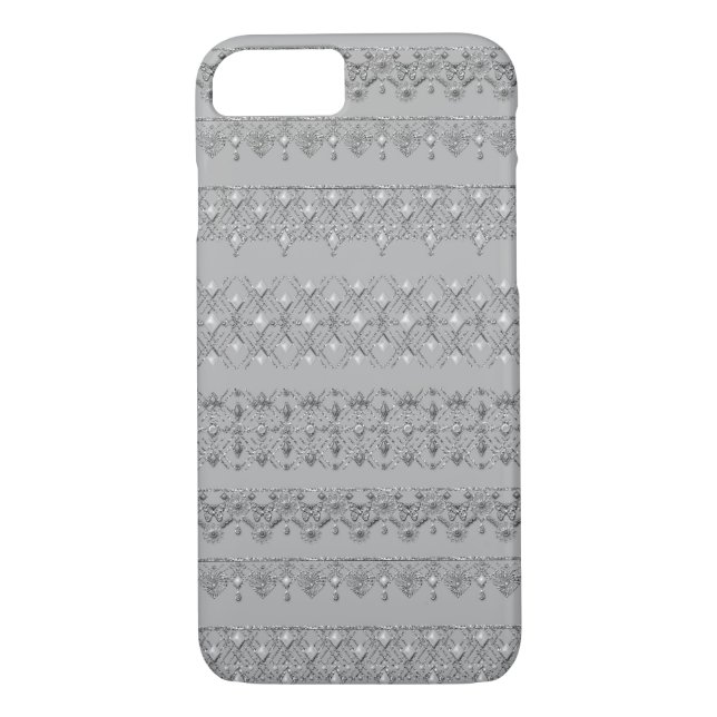 Funda De Case-Mate Para iPhone Lazo dorado (Reverso)