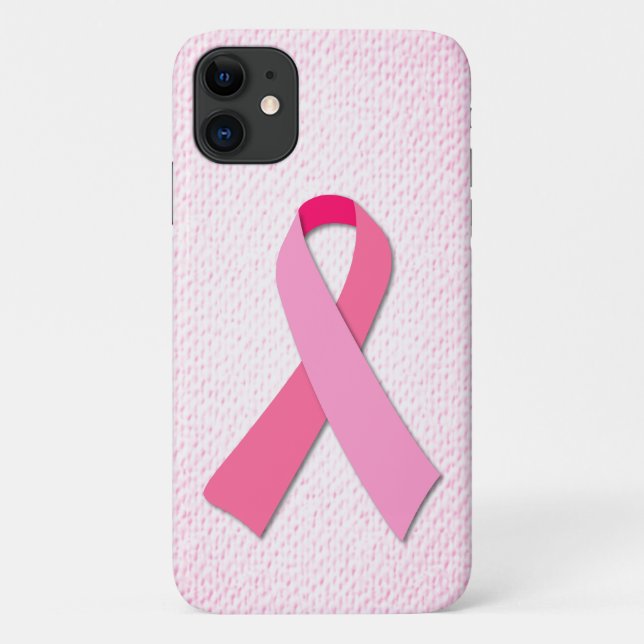 Funda De Case-Mate Para iPhone Lazo rosa (Reverso)