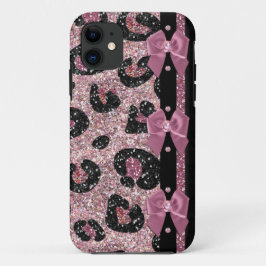title_seo2 Lazos de cinta de estampado de leopardo rosa RAB R