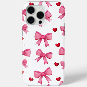Funda Para iPhone 15 Pro Max Lazos rosados