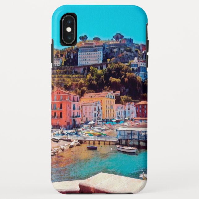 Funda De Case-Mate Para iPhone ldp SORRENTO - panorama - playa - (Reverso)