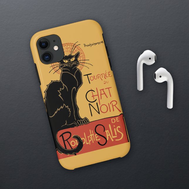 Funda De Case-Mate Para iPhone Le Chat Noir Theophile Steinlen (Subido por el creador)