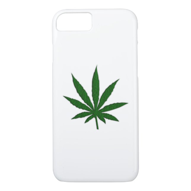 Funda De Case-Mate Para iPhone Leaf de maleza (Reverso)