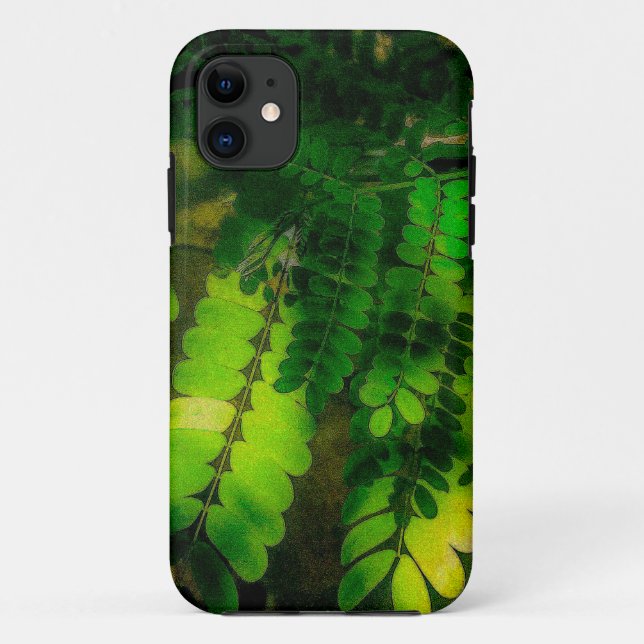 Funda De Case-Mate Para iPhone Leafy Greens (Reverso)