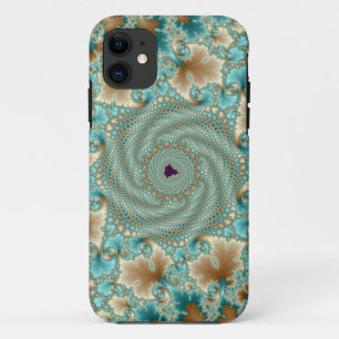 Funda Para iPhone 11 Leafy Whorls Fractal