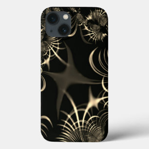 Funda Para iPhone 13 Leaves of dry grass or crooked thorns? Khaki color