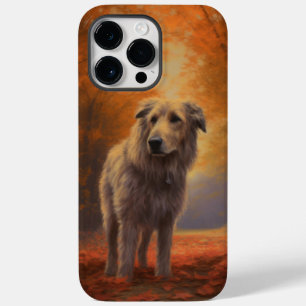 Funda Para iPhone 14 Pro Max De Case-Mate Lebrel en Otoño Hojas Caídas Inspiran
