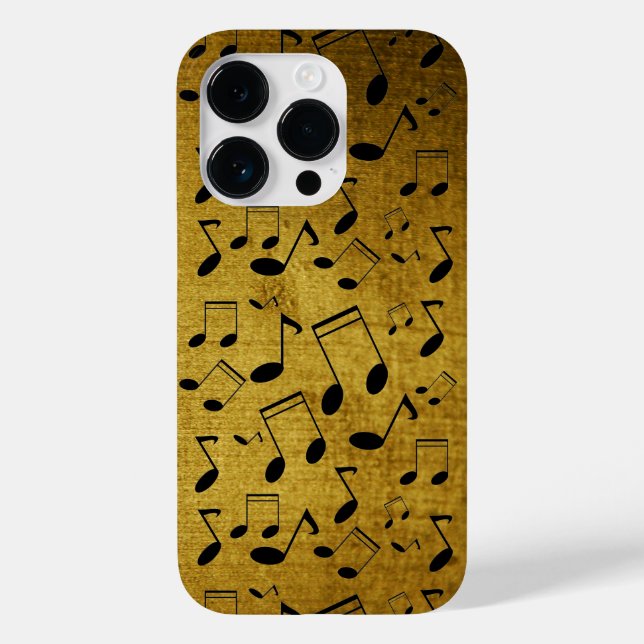 Funda De Case-Mate Para iPhone lección de música, notas (Reverso )