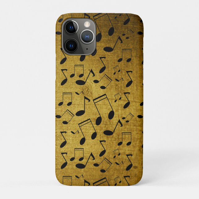 Funda De Case-Mate Para iPhone lección de música, notas (Reverso)