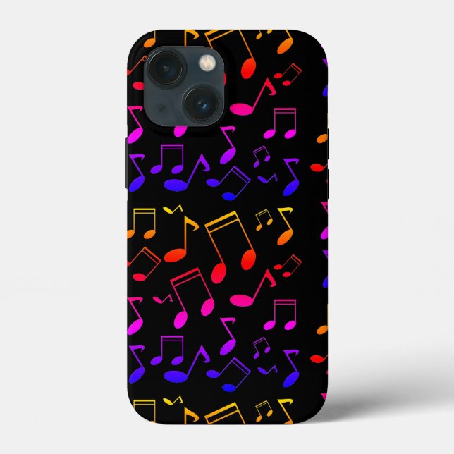 Funda De Case-Mate Para iPhone lección de música, notas (Reverso )