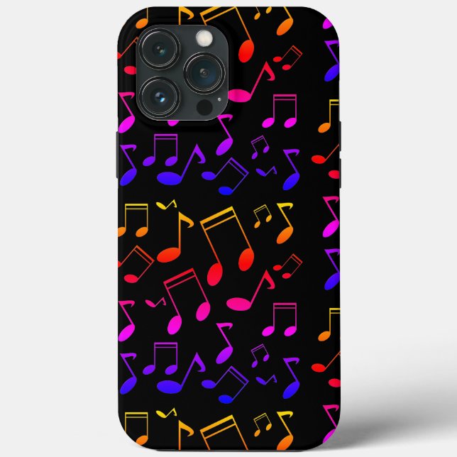 Funda De Case-Mate Para iPhone lección de música, notas (Reverso )