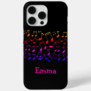 Funda Para iPhone 15 Pro Max lección de música, notas, personalizadas