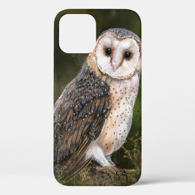 Funda De Case-Mate Para iPhone Lechuza Barn Occidental (Reverso )