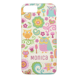 Funda Para iPhone 8/7 Lechuza Cuta