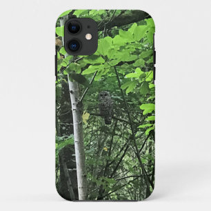 Funda Para iPhone 11 Lechuza en los árboles, Oregón