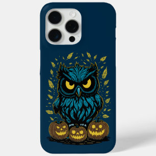 Funda Para iPhone 15 Pro Max Lechuza Halloween divertida