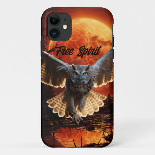 Funda Para iPhone 11 Lechuza nocturna