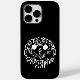 Funda Para iPhone 14 Pro Max De Case-Mate Lechuza Tribal Negra y Blanca
