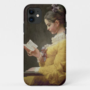 Funda Para iPhone 11 Lectura de la chica joven, c.1776