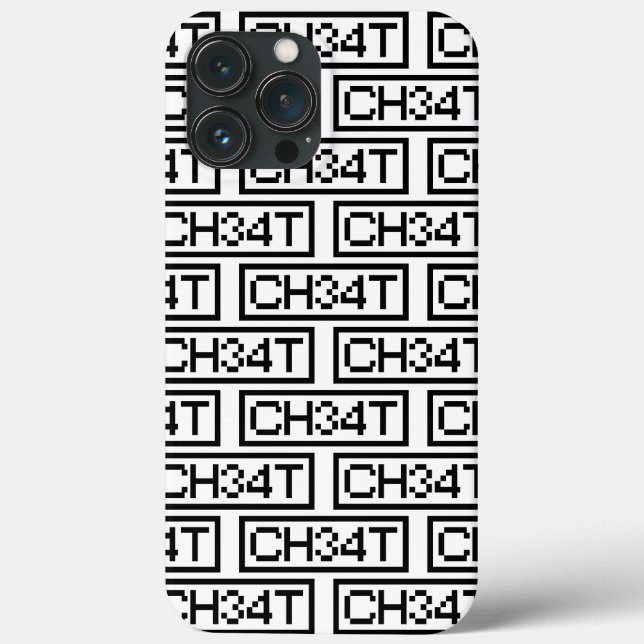 FUNDA DE Case-Mate PARA iPhone LEET CHEAT (Reverso )