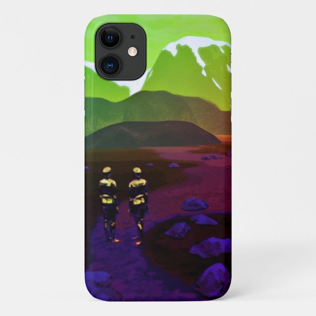 Funda De Case-Mate Para iPhone Lejos de la fantasía del espacio residencial (Reverso)