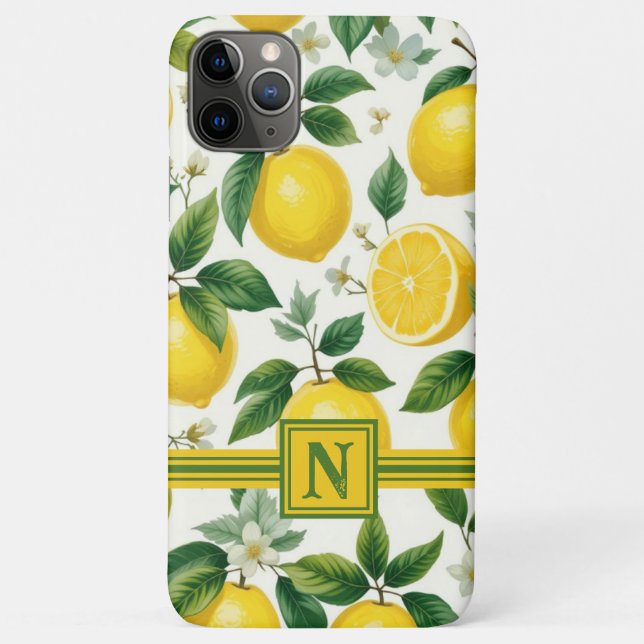 Funda De Case-Mate Para iPhone Lemon Bliss (Reverso)