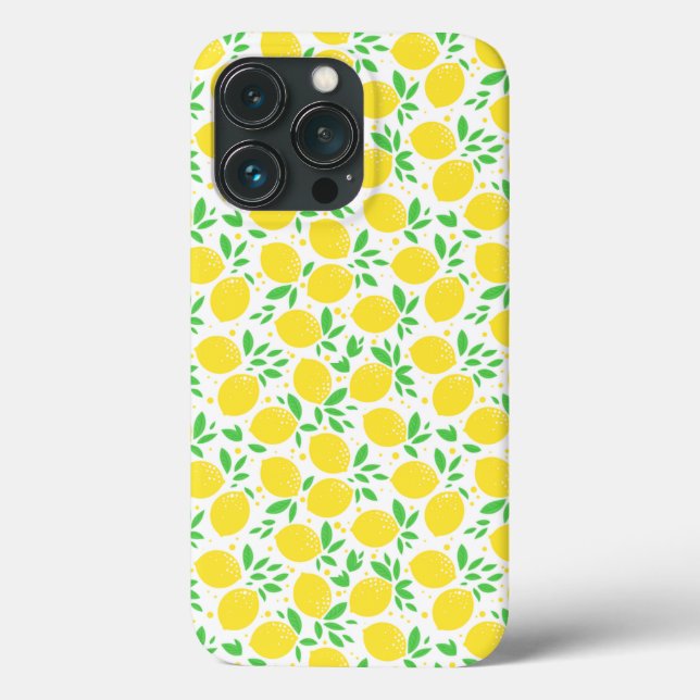 Funda De Case-Mate Para iPhone Lemones Amarillos Frescos - Lemonade (Reverso )
