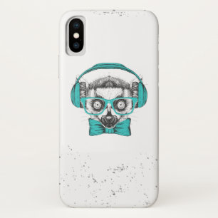 Funda Para iPhone X Lemur  Amante musical